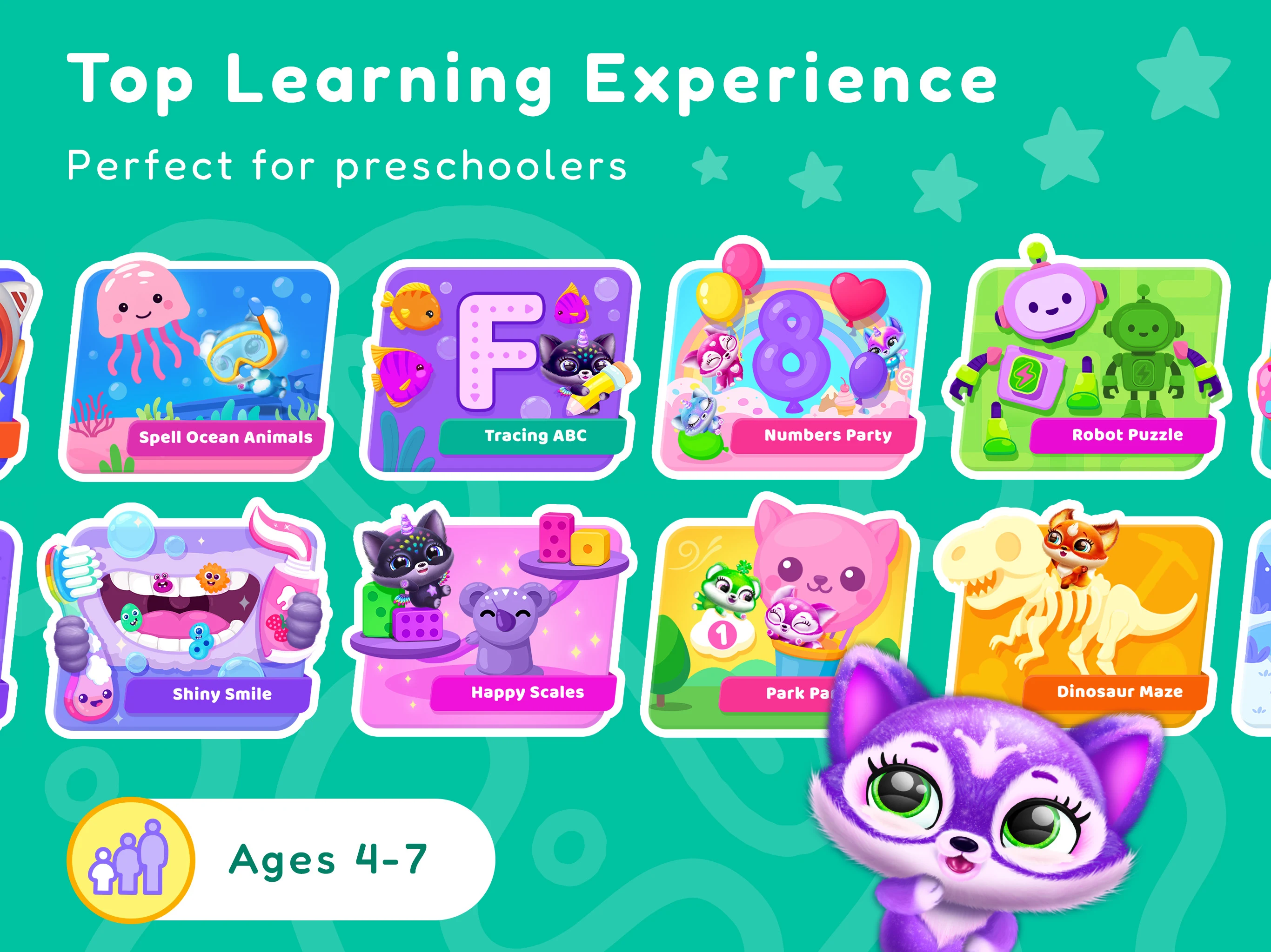 Fluvsies Academy - Kids Games screenshot